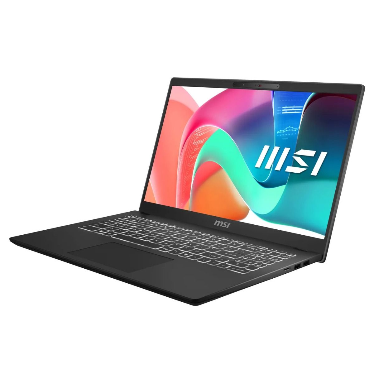 MSI Modern 15 H C2RMG-282UK Laptop Intel Core 5 16GB RAM 512GB SSD Black