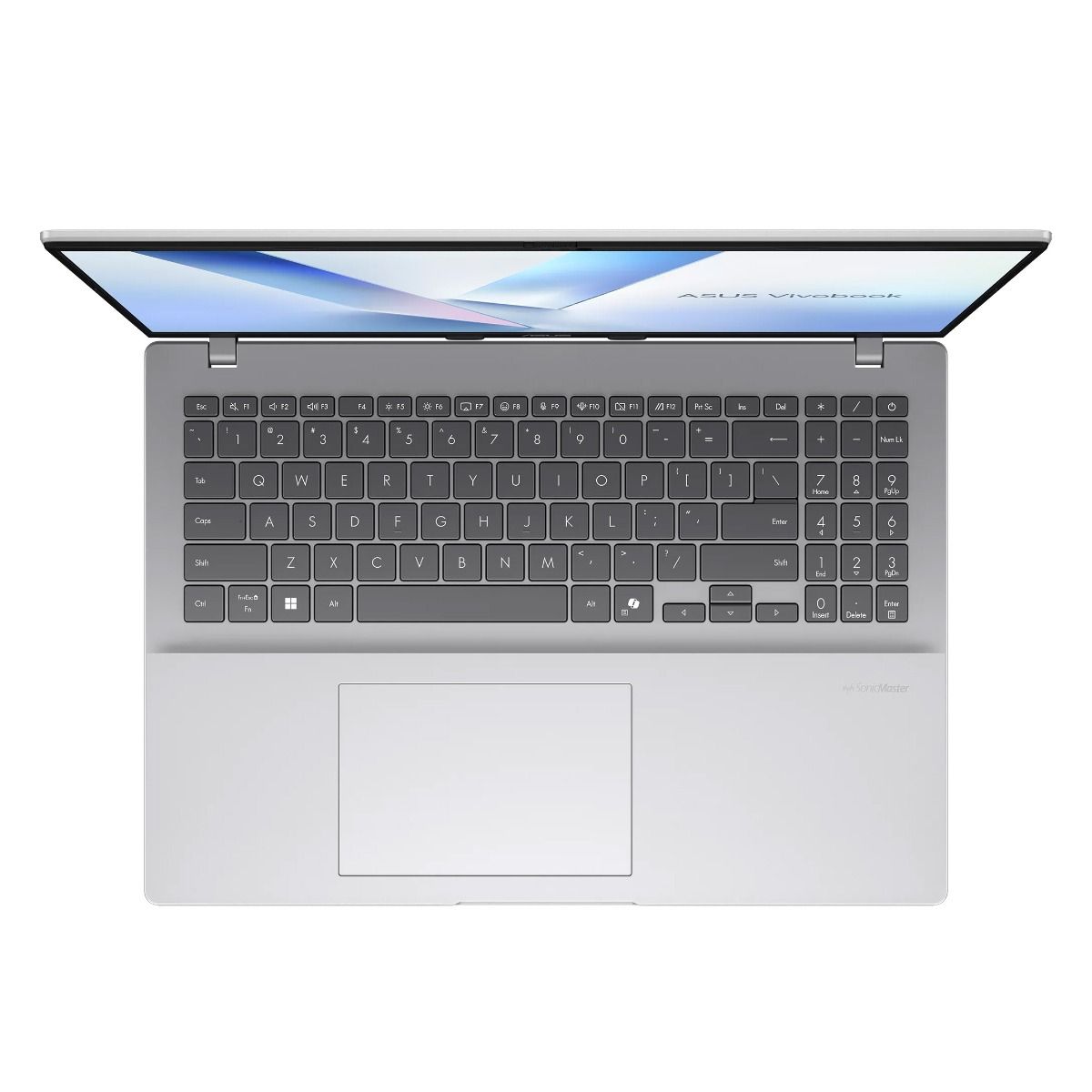 ASUS Vivobook 16 M1607 Laptop AMD Ryzen AI 5 16GB RAM 512GB SSD Silver