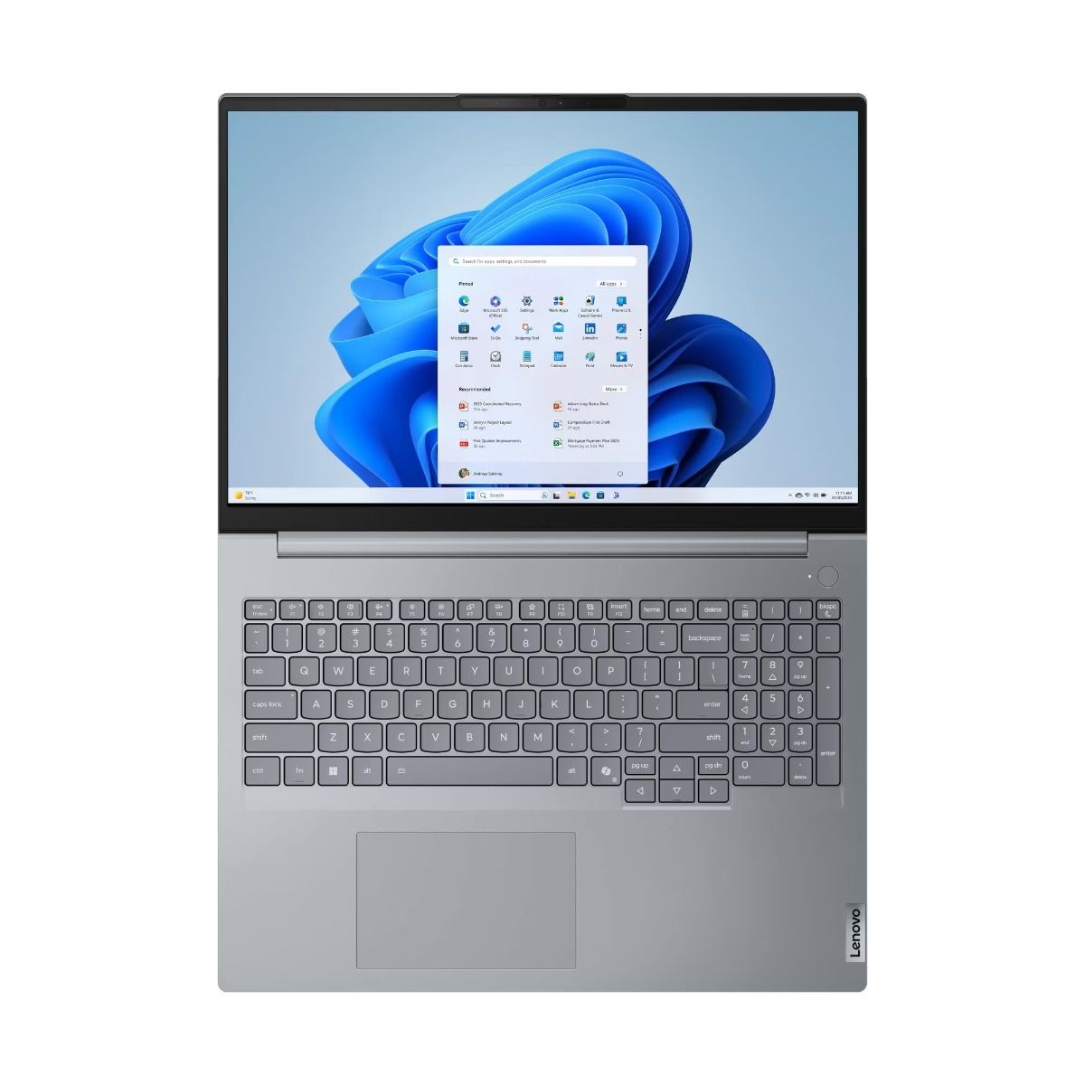 Lenovo ThinkBook 16 G8 IRL 16" Core 7 240H 16GB 512GB SSD Win 11 Pro Arctic Grey