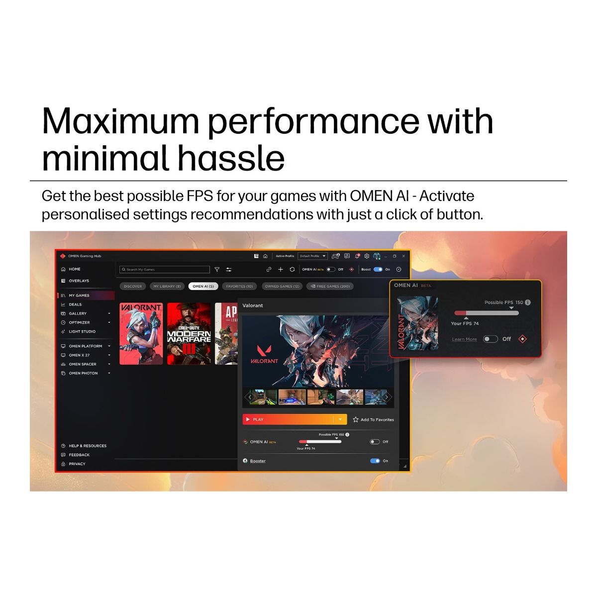 HP OMEN 16L Gaming Desktop TG03-0009na Ryzen 7 8700F 16GB 1TB SSD RTX 5060 GPU