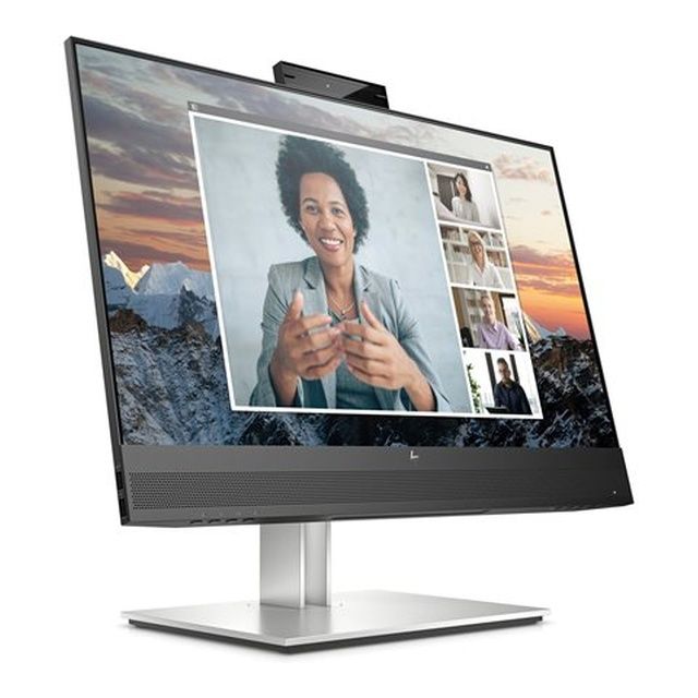 HP E24m G4 23.8" FHD IPS 75Hz Conferencing Monitor 5ms Black - 40Z32AA