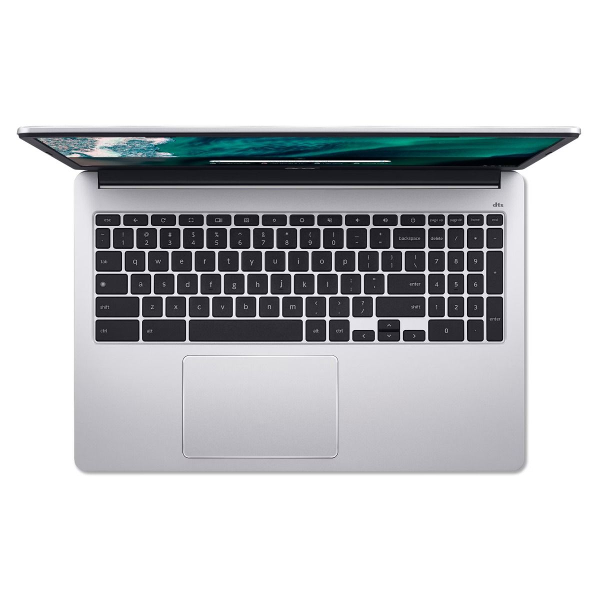 Acer Chromebook 315 Laptop 15.6" FHD N4500 4GB 128GB eMMC ChromeOS Silver