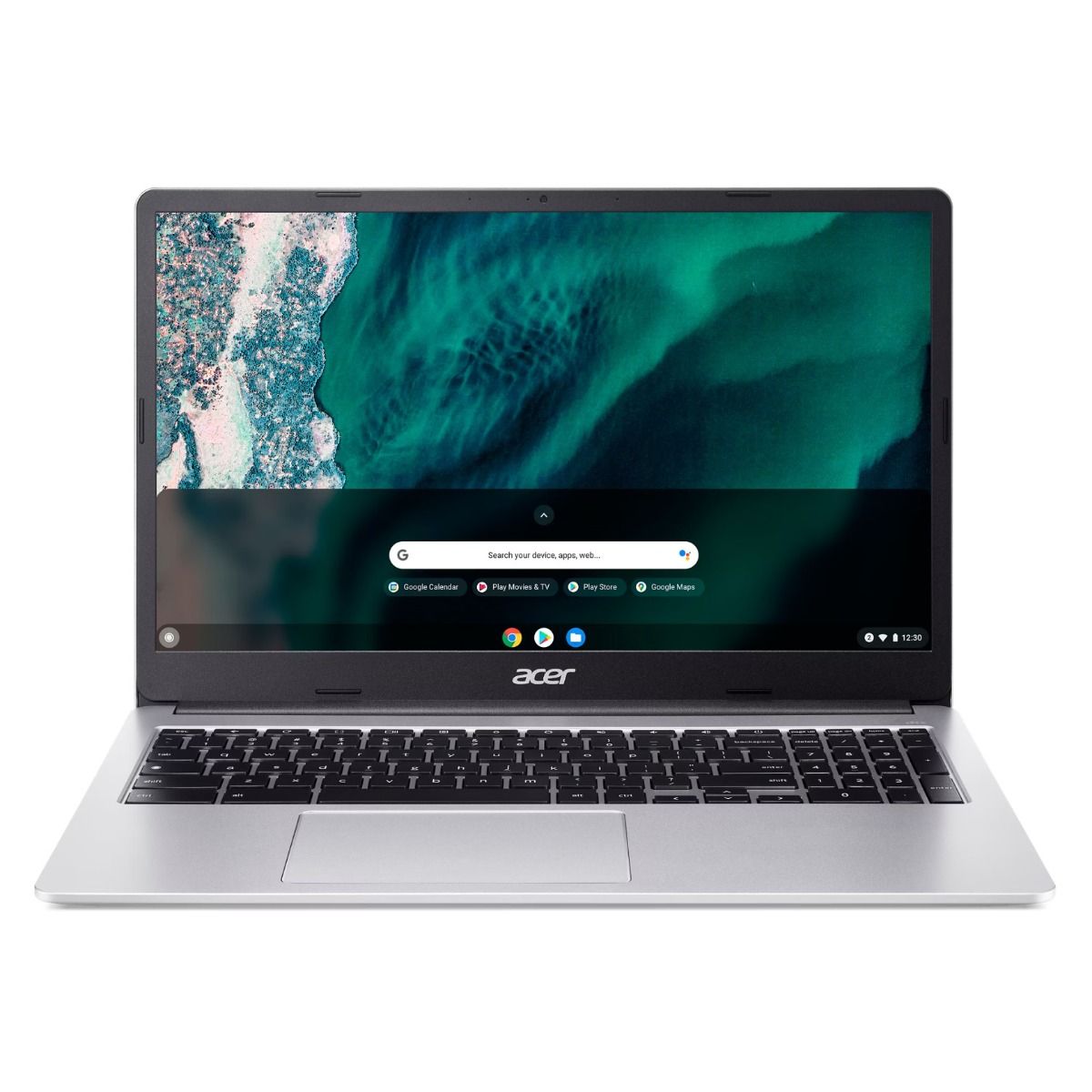 Acer Chromebook 315 Laptop 15.6" FHD N4500 4GB 128GB eMMC ChromeOS Silver