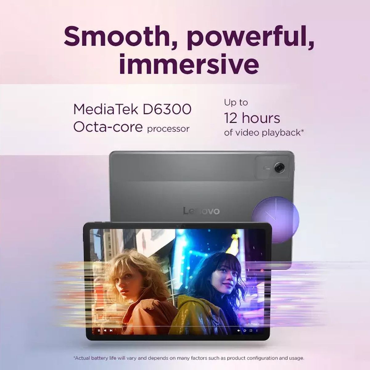 Lenovo Idea Tab 11" 2.5K Tablet 8GB 256GB Grey Tab Pen & Keyboard