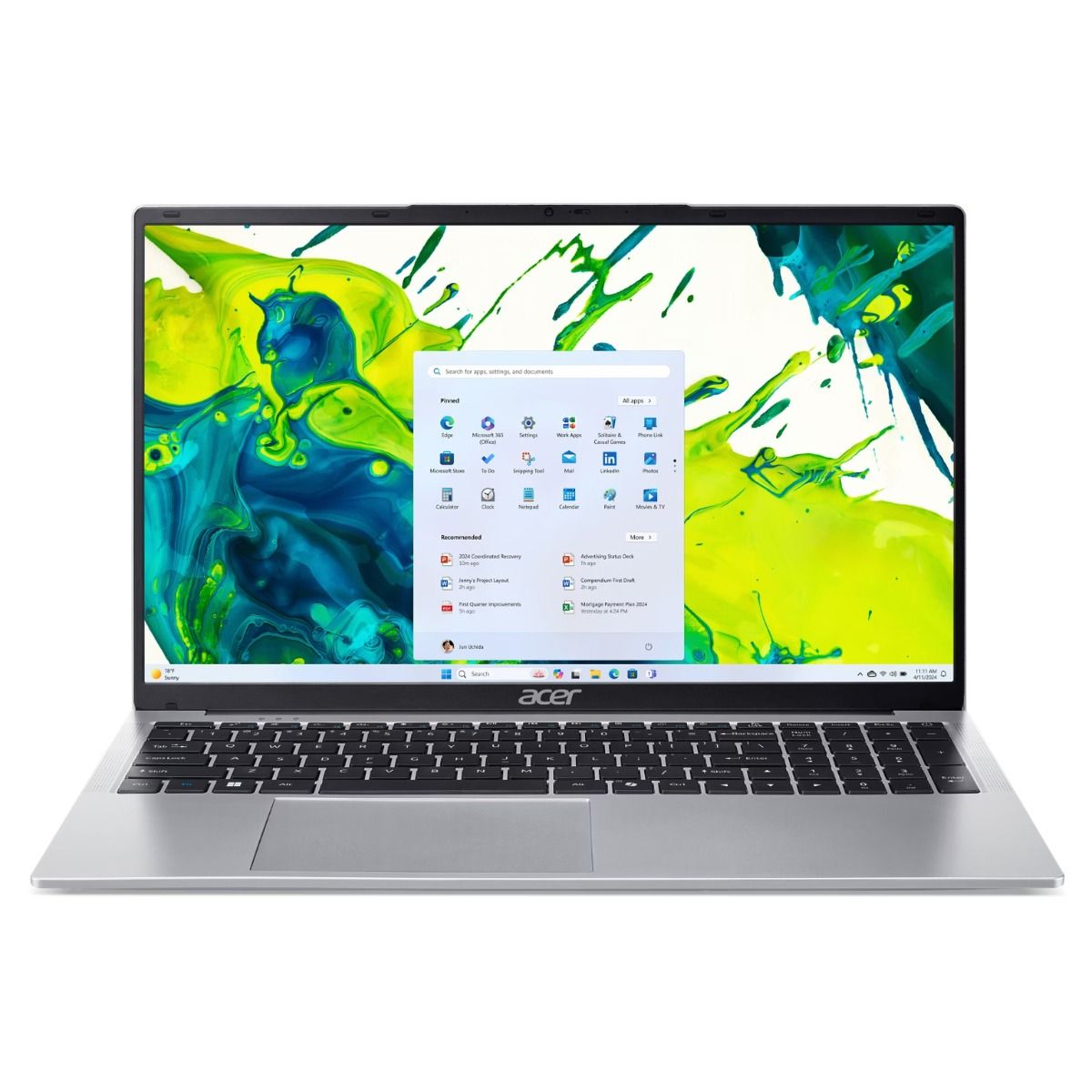 Acer Aspire Lite 17.3" HD+ Laptop Intel N150 8GB RAM 128GB SSD Windows 11