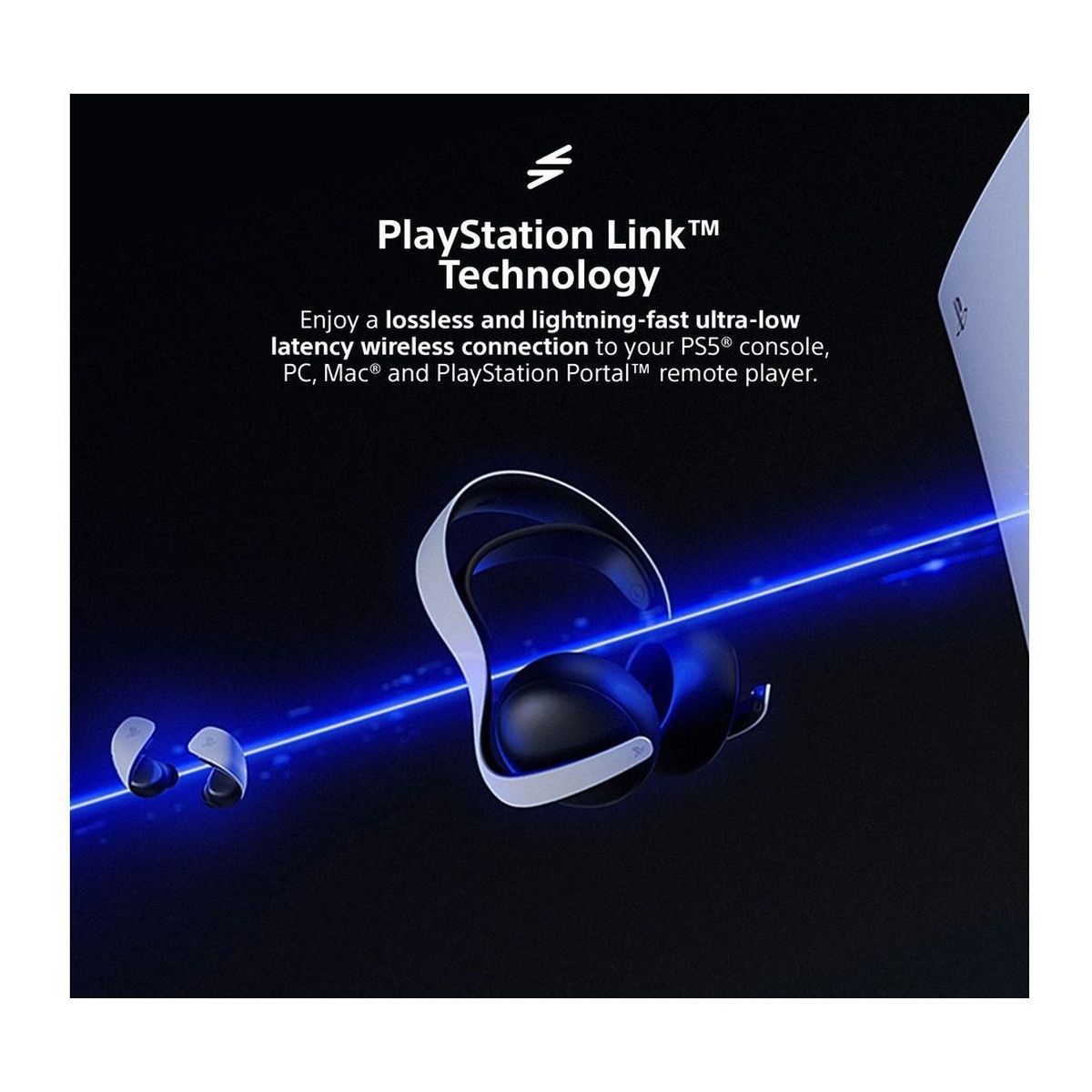 Sony PULSE Elite Wireless PS5 Headset with Boom Mic - White