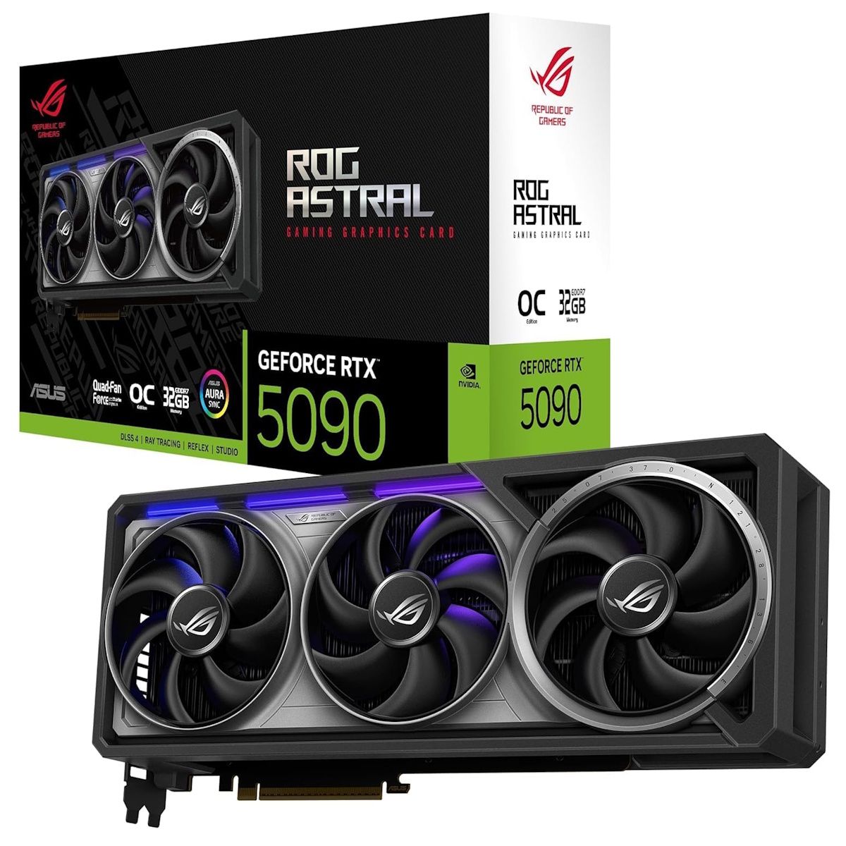 ASUS ROG Astral GeForce RTX 5090 32GB GDDR7 2467MHz Graphics Card