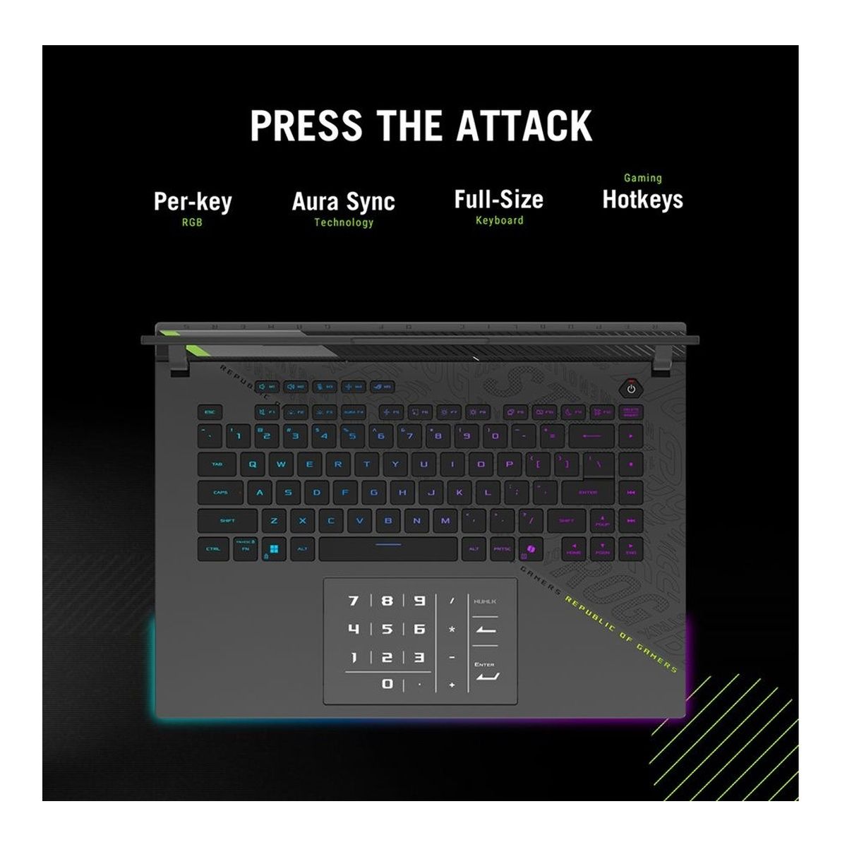 ASUS ROG Strix G16 (2025) 16" Ryzen 9 9955HX3D 32GB RAM 1TB SSD RTX 5070 Ti GPU