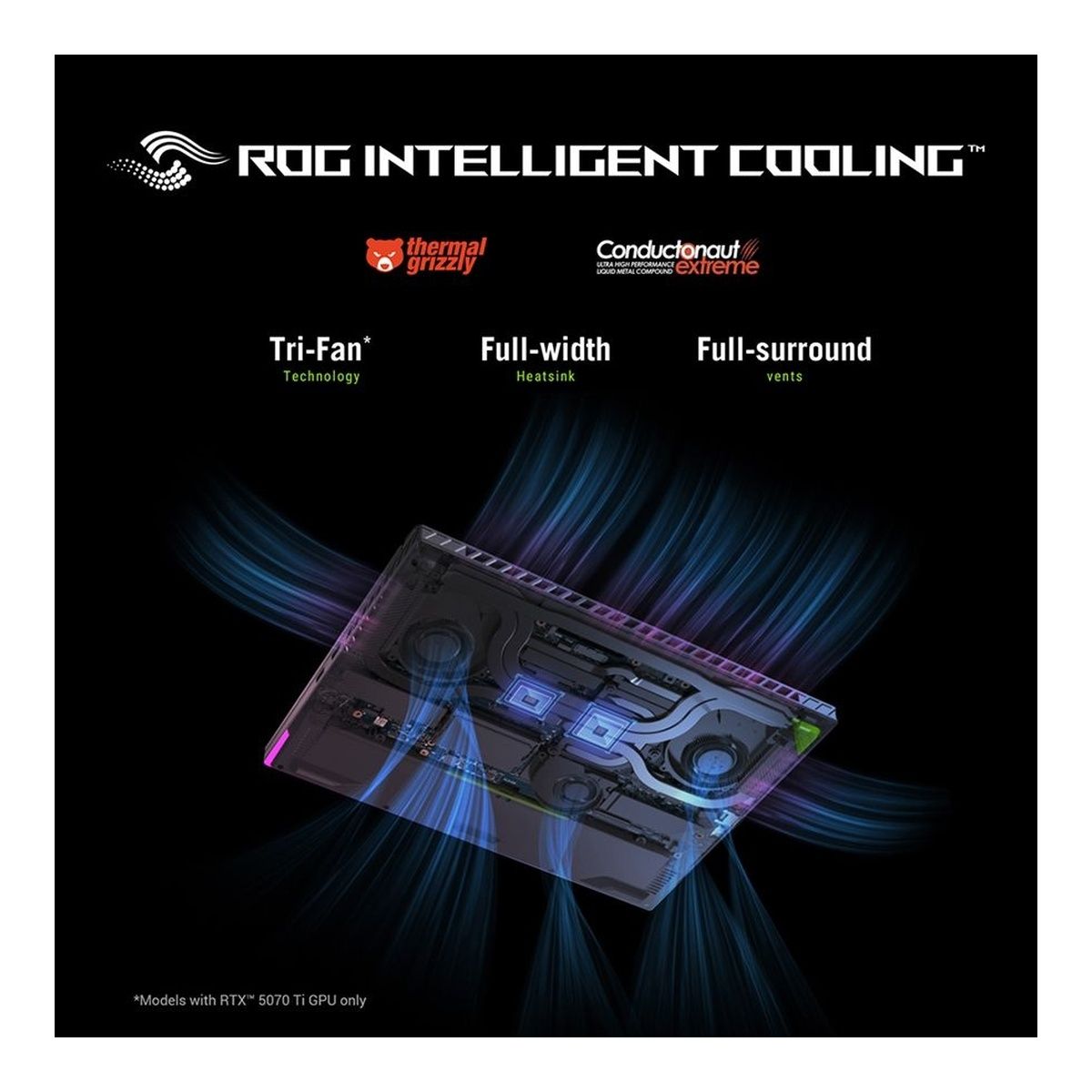 ASUS ROG Strix G16 (2025) 16" Ryzen 9 9955HX3D 32GB RAM 1TB SSD RTX 5070 Ti GPU