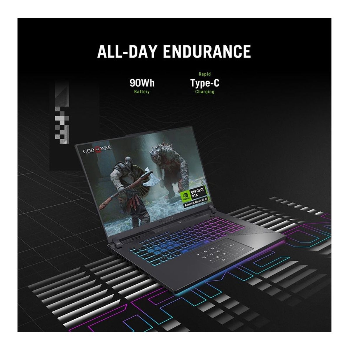 ASUS ROG Strix G16 (2025) 16" Ryzen 9 9955HX3D 32GB RAM 1TB SSD RTX 5070 Ti GPU