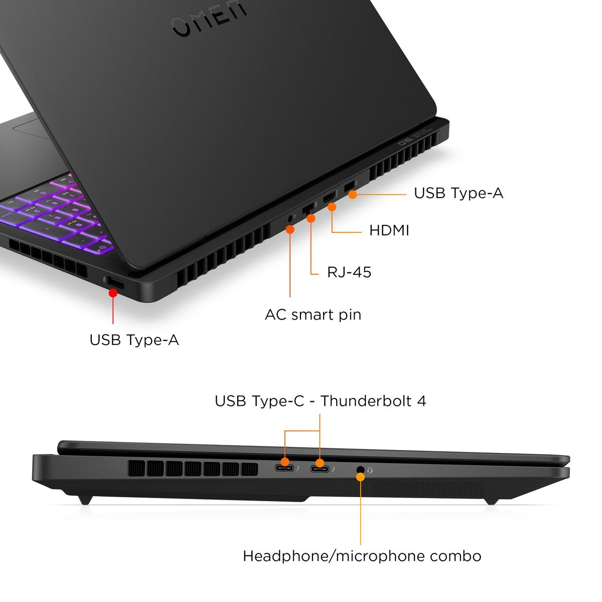 HP OMEN MAX 16-ah0004na 16" Core Ultra 7 255HX 32GB RAM 1TB SSD RTX 5070 Ti GPU