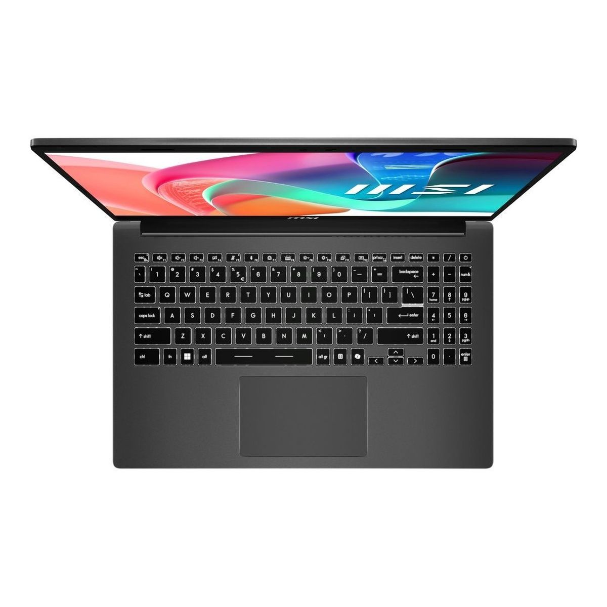 MSI Modern 15 F1M 15.6" Core 7 150U 16GB RAM 512GB SSD Win 11 Home Platinum Grey