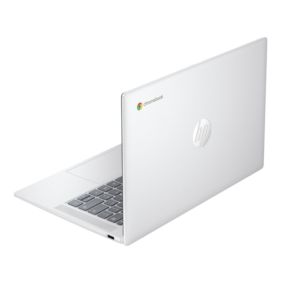 HP Chromebook 14a-nf0002sa 14" N100 4GB 128GB Storage ChromeOS Glacier silver