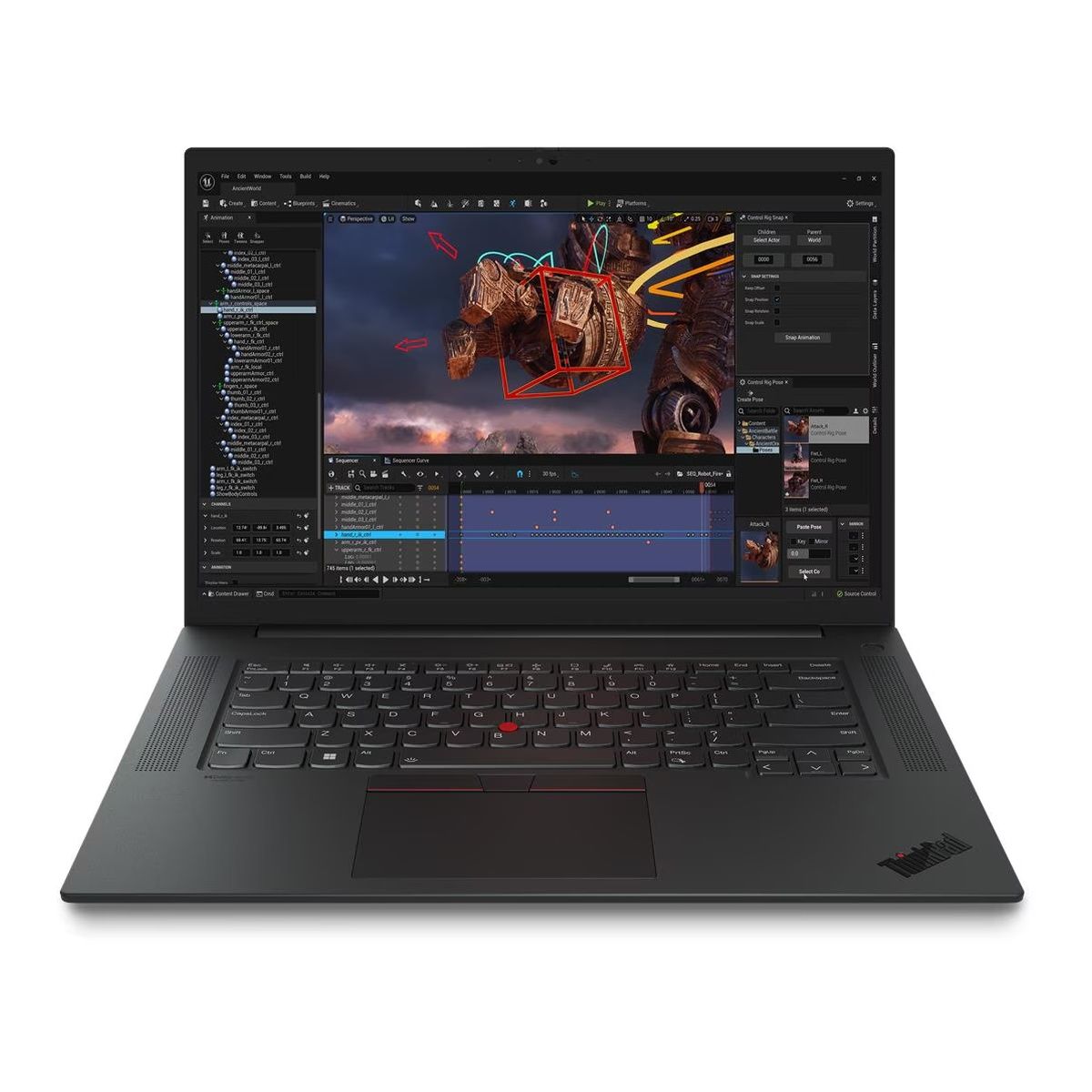 Lenovo ThinkPad P1 Gen 6 16" Core i7-13800H 64GB RAM 1TB SSD RTX A1000 GPU