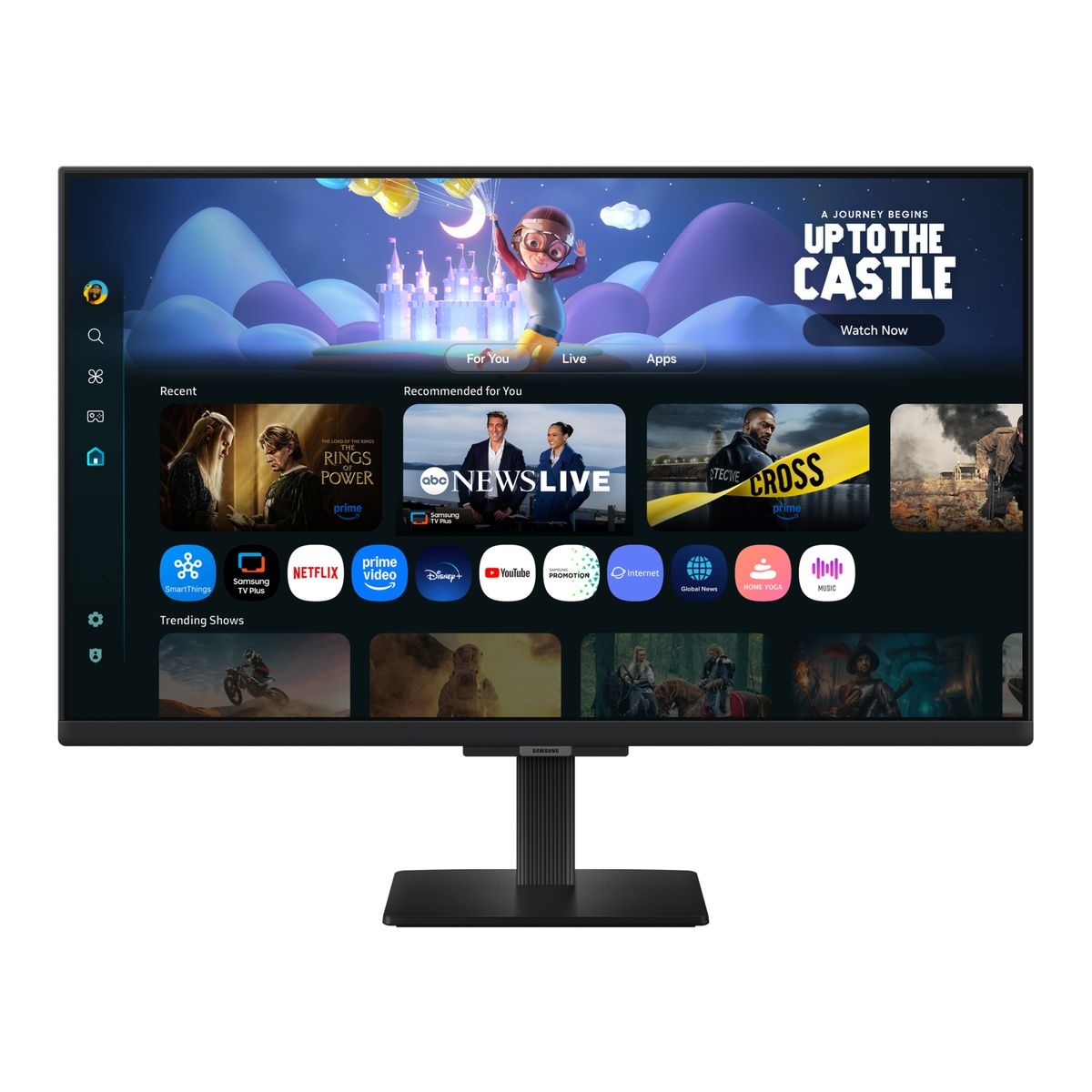 Samsung Smart M5 M50F 27-inch FHD IPS Monitor Built-in speakers