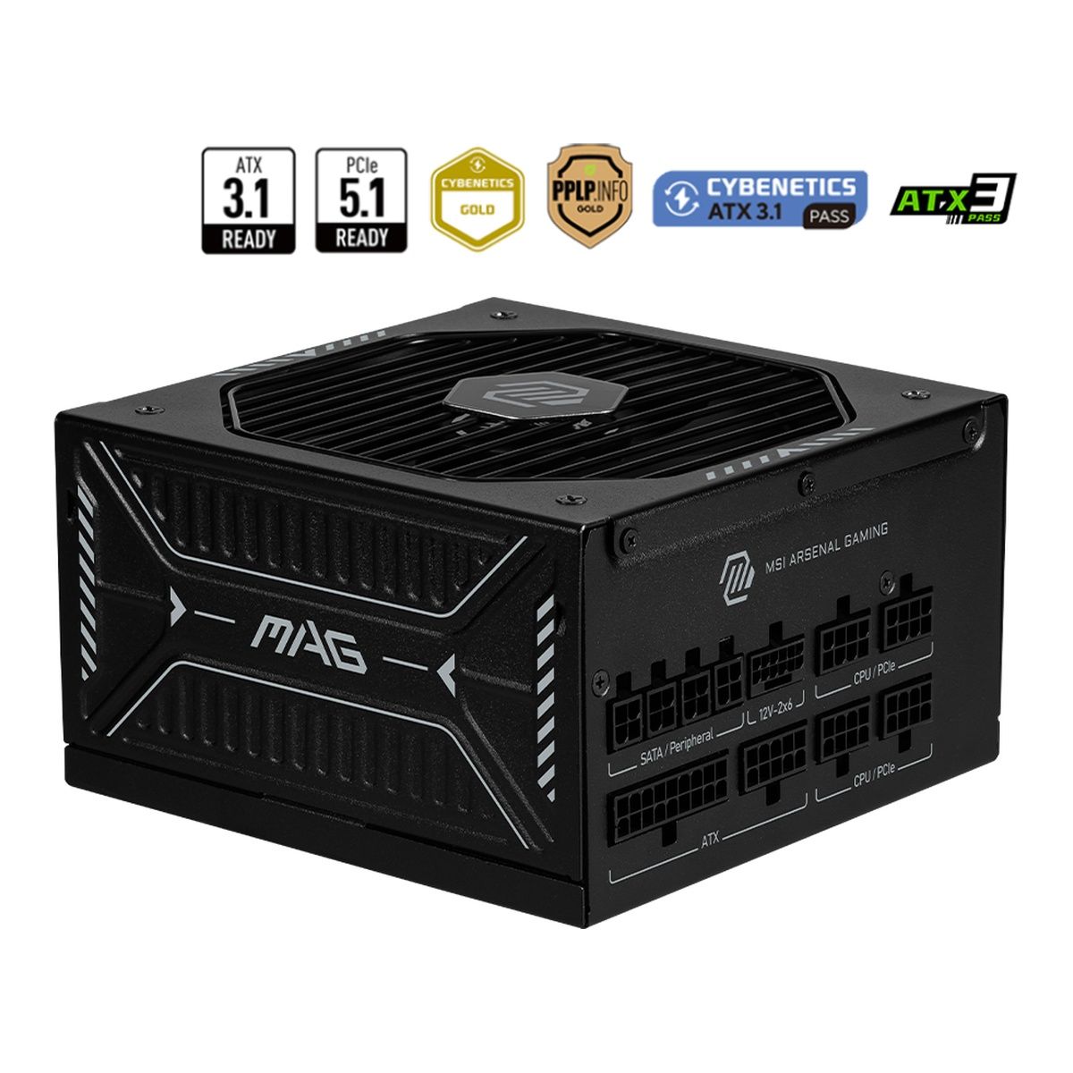 MSI MAG A1000GLS PCIE5 1000W ATX 3.1 PSU