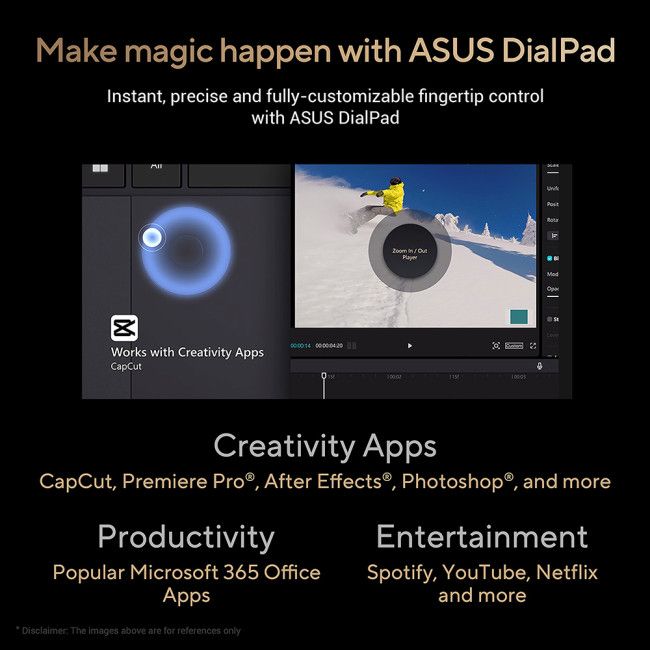 ASUS ProArt P16 H7606 16" 4K OLED Touchscreen Laptop Ryzen AI 9 32GB RAM 2TB SSD RTX 4070