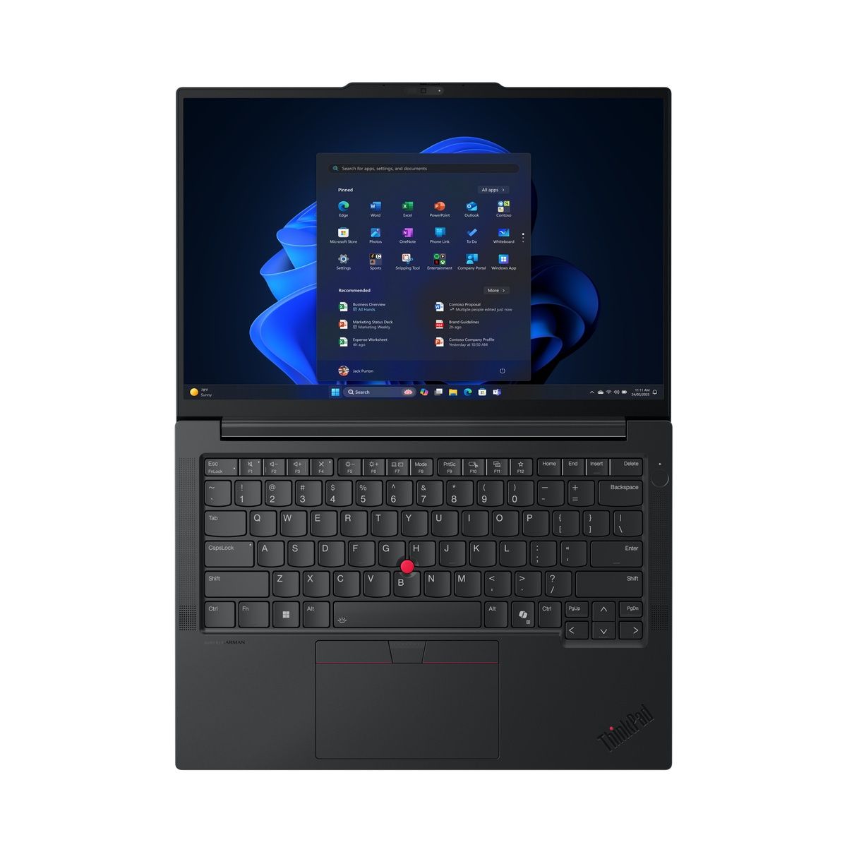 Lenovo ThinkPad E14 Gen 7 14" Laptop Core 5 210H 8GB 256GB Win 11 Pro Black