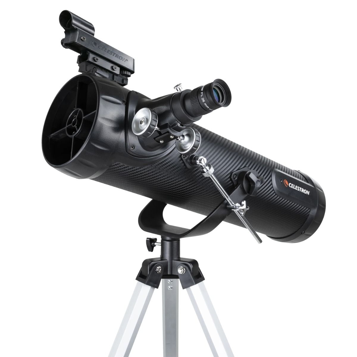 Celestron Explorascope 114AZ-SR Reflector Telescope with Smartphone Adapter