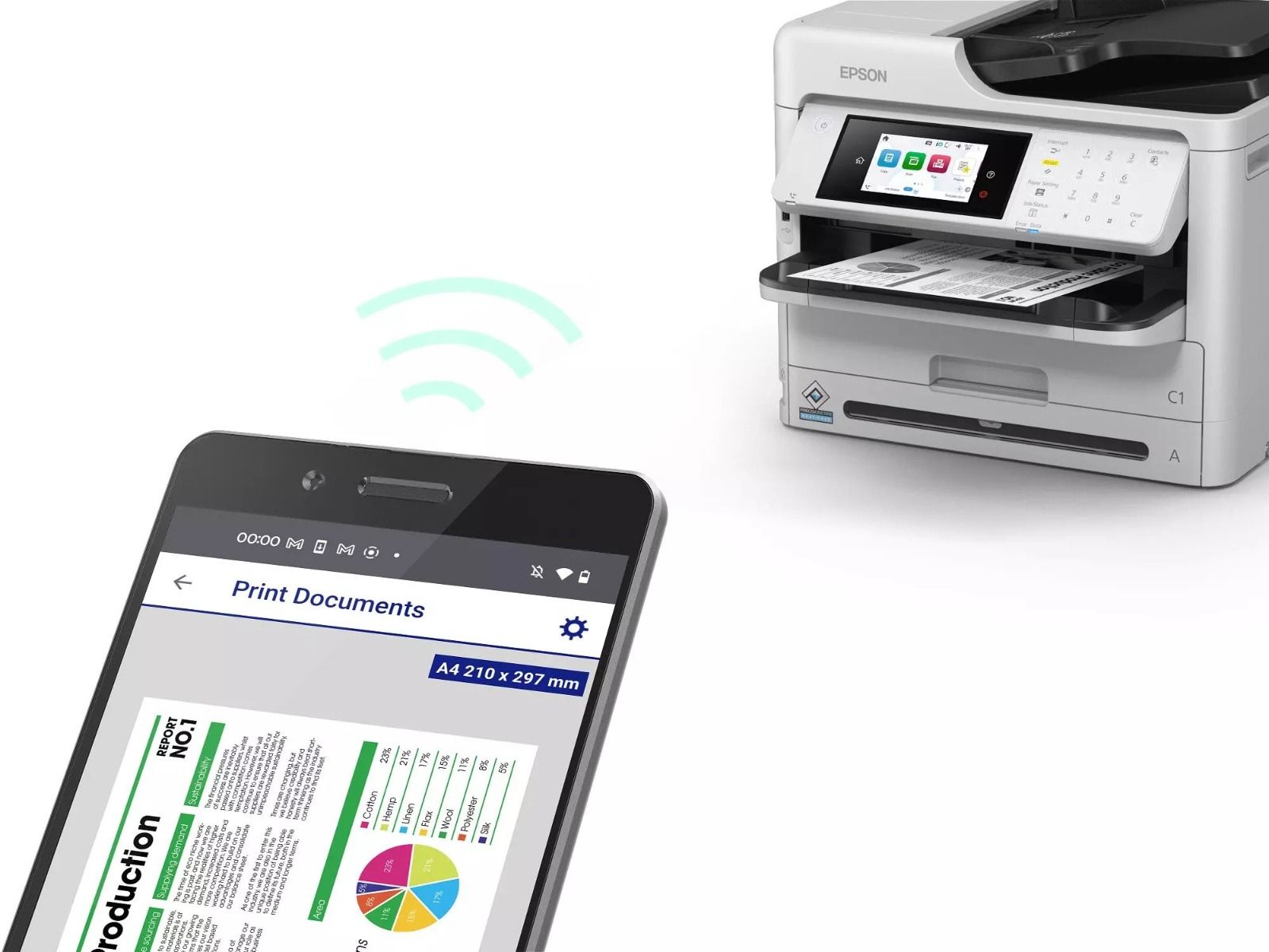 Epson WorkForce Pro WF-M5899DWF 4-in-1 Printer with Wireless Printing
