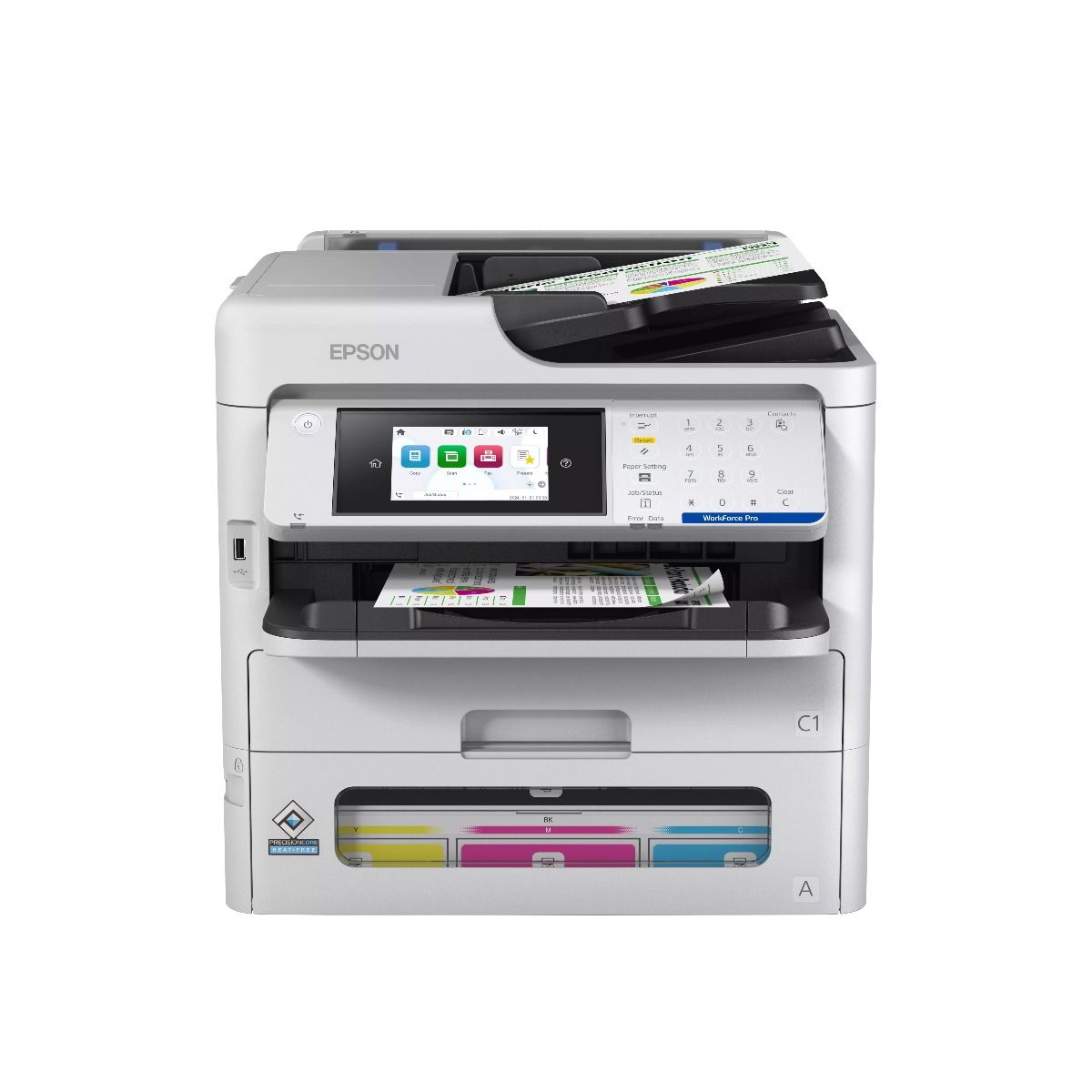 Epson WorkForce Pro EM-C800RDWF 4-In-1 Printer 25 PPM Print White
