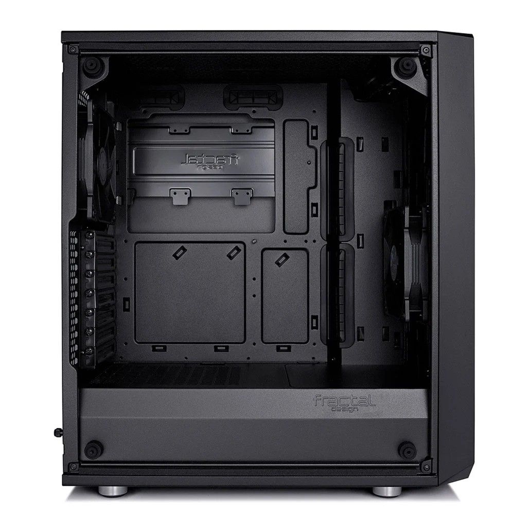 Fractal Design Meshify C Mid Tower Case High Airflow ATX Layout - Black