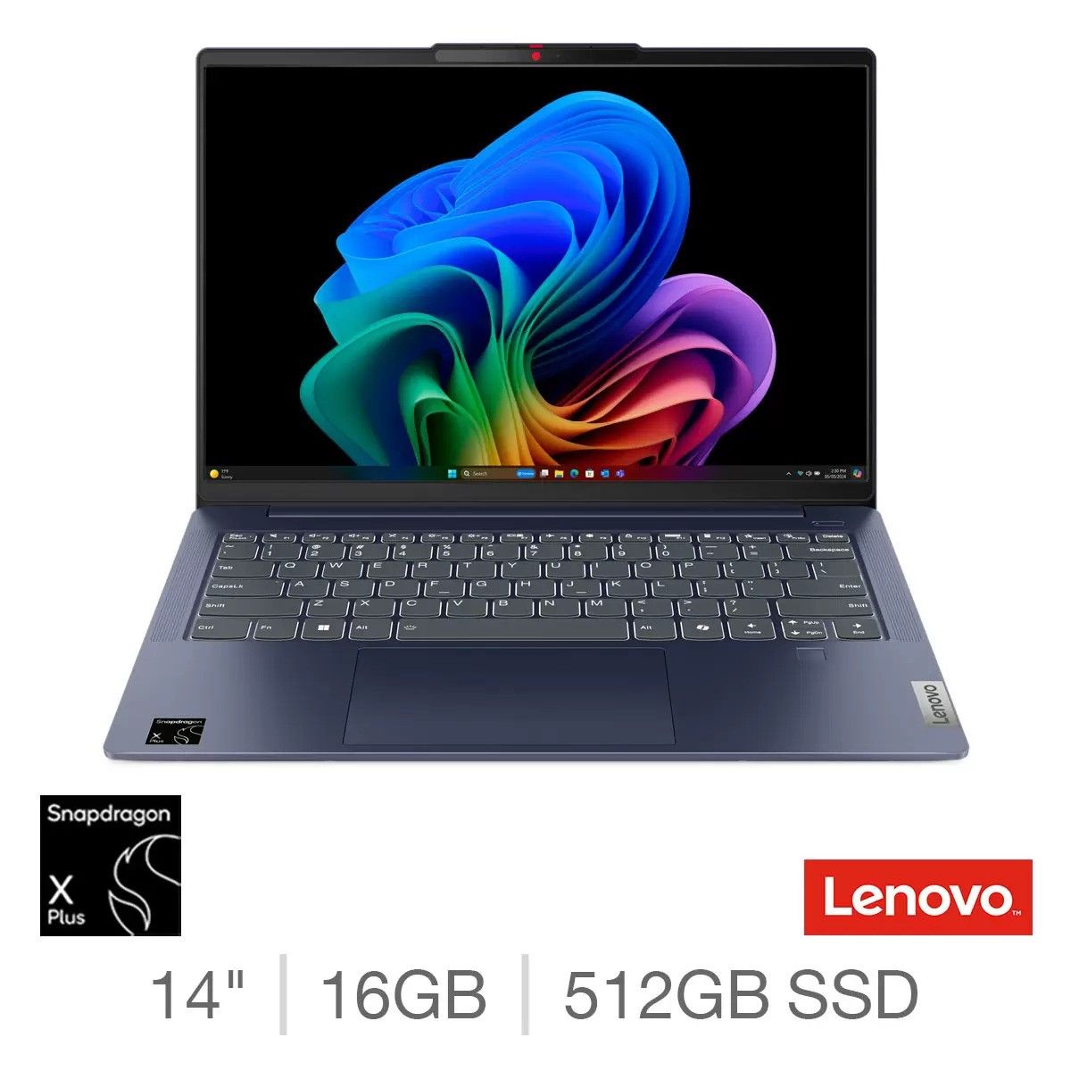 Lenovo IdeaPad Slim 5 14Q8X9 14" Laptop Snapdragon X Plus 16GB RAM 512GB SSD