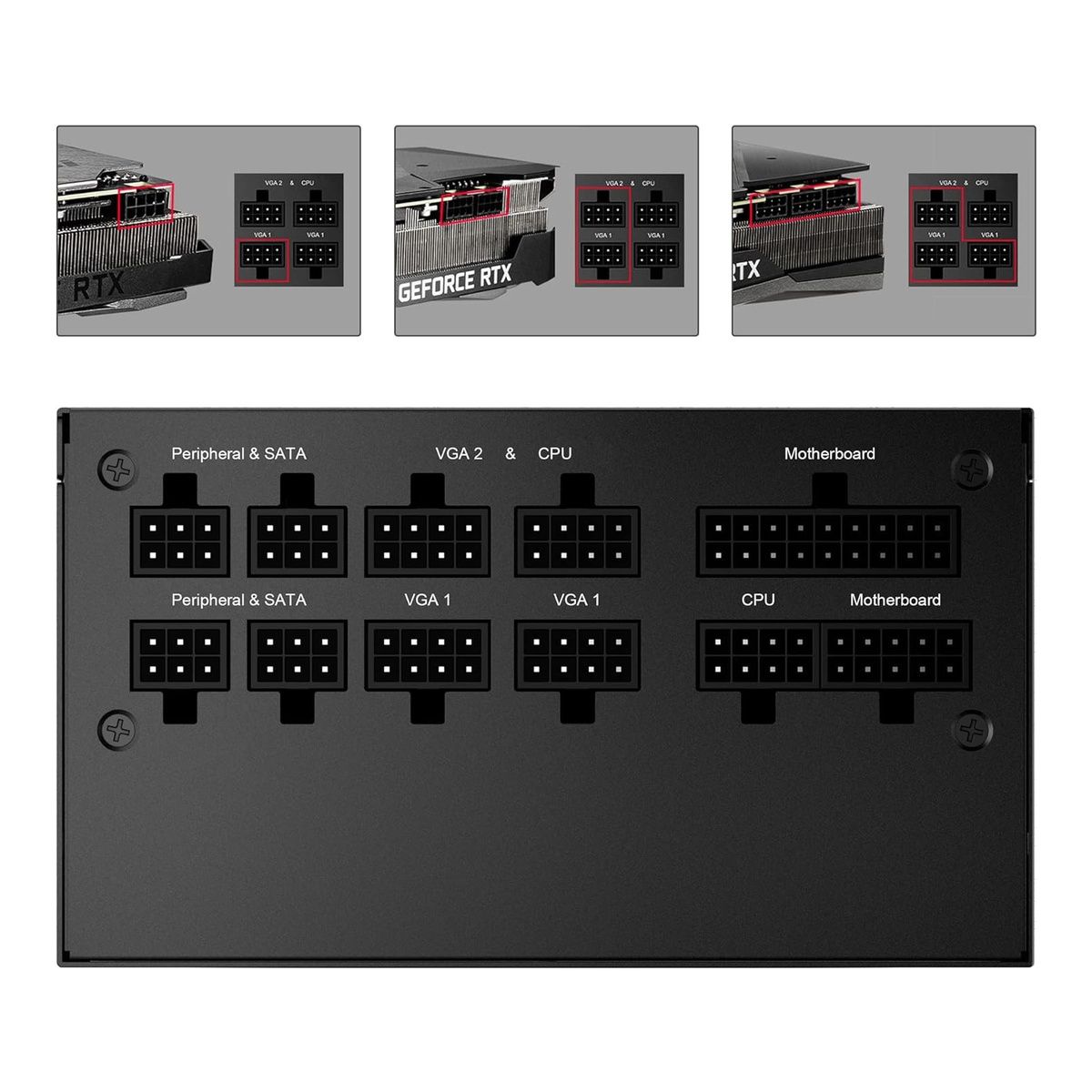 MSI MPG A850GF 850W Fully Modular ATX PSU