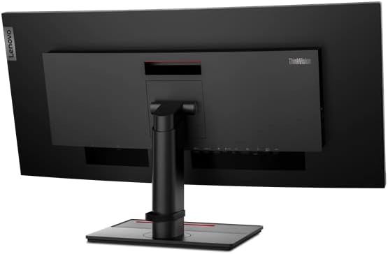 Lenovo ThinkVision P34w-20 34.14" UWQHD Curved Monitor with USB HUB Black