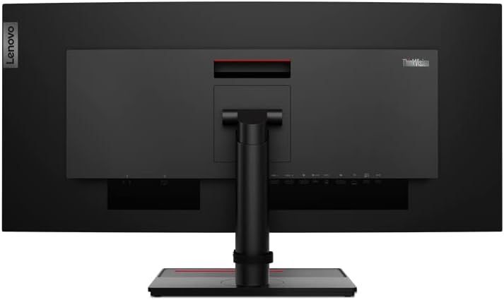 Lenovo ThinkVision P34w-20 34.14" UWQHD Curved Monitor with USB HUB Black