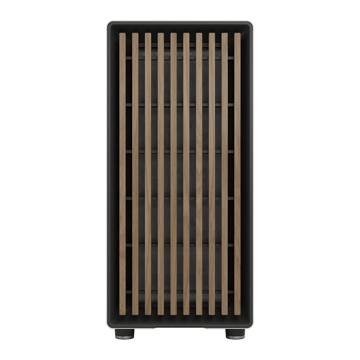 Fractal Design North Chalk White Mid Tower Tempered Glass PC Case