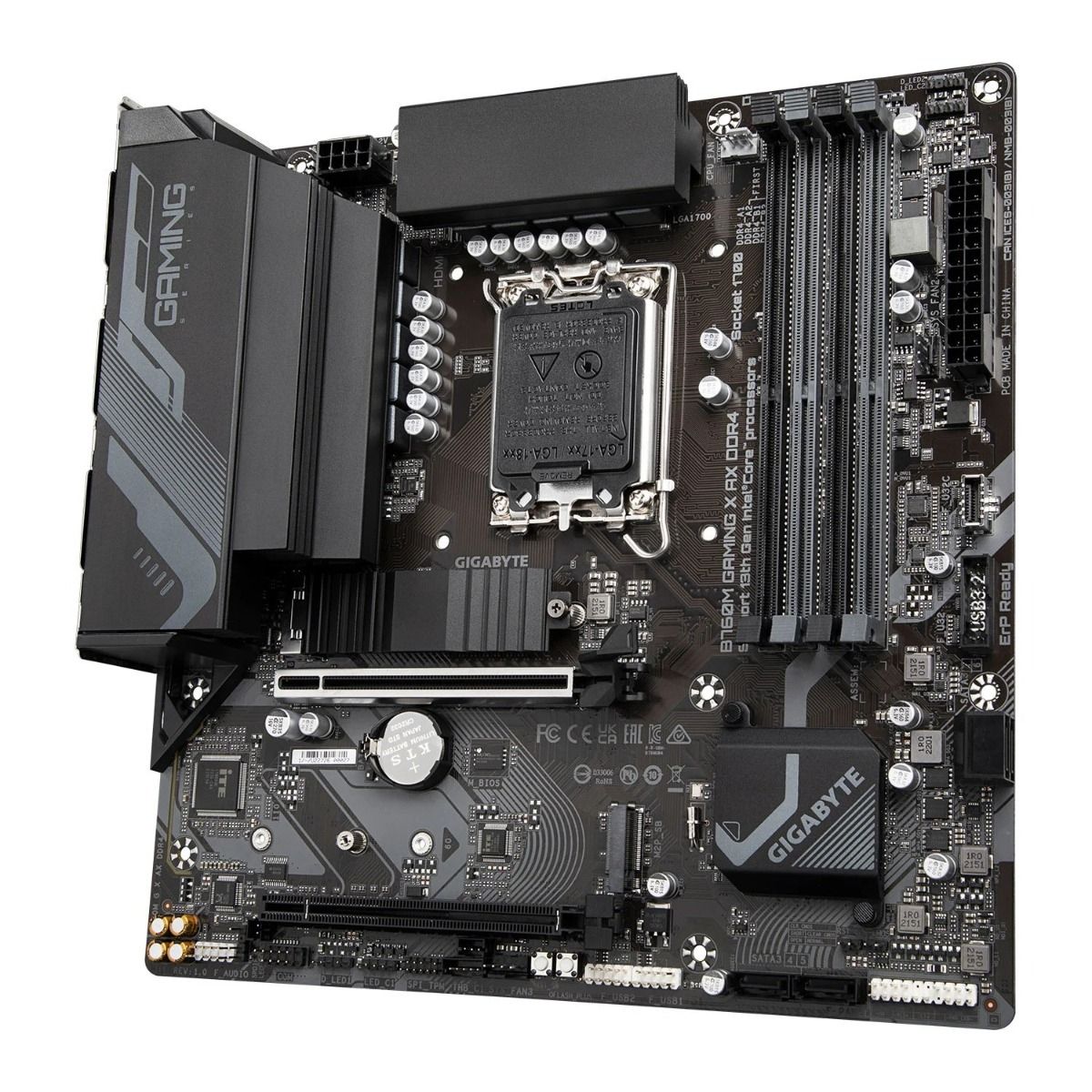 Gigabyte B760M Gaming X AX DDR4 Motherboard WiFi 6E up to 14th Gen Intel