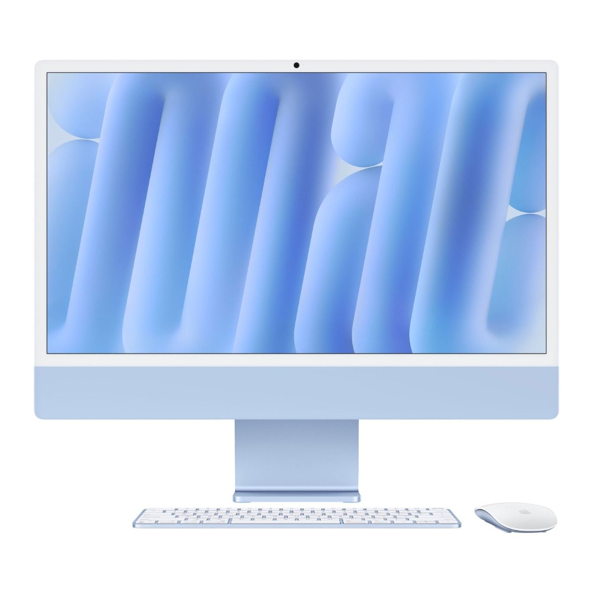 Apple iMac 24" 4.5K All In One Desktop Apple M4 24GB RAM 512GB SSD macOS Blue