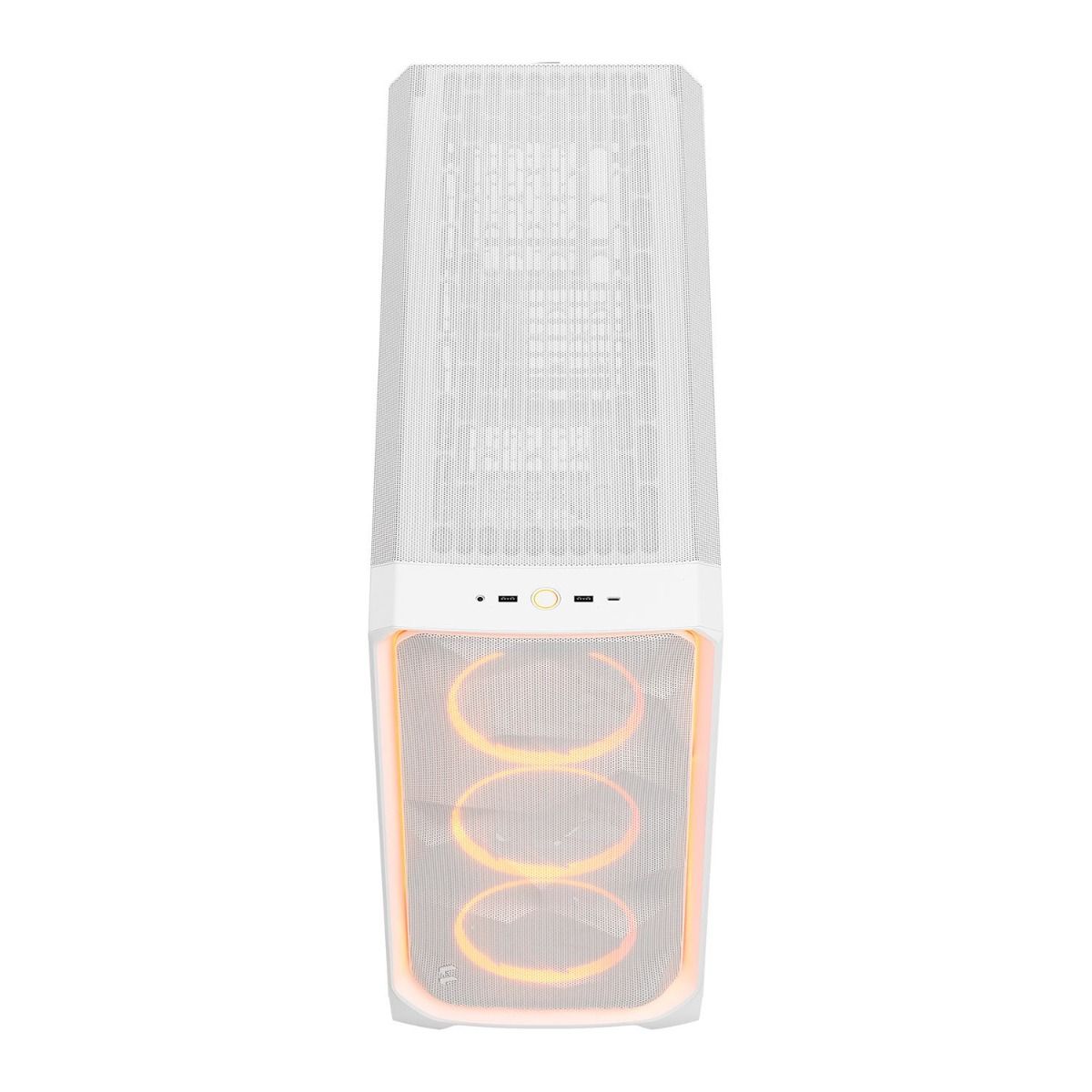 Fractal Design Meshify 3 XL Full Tower Case Ambience Pro RGB with 3 Fans - White