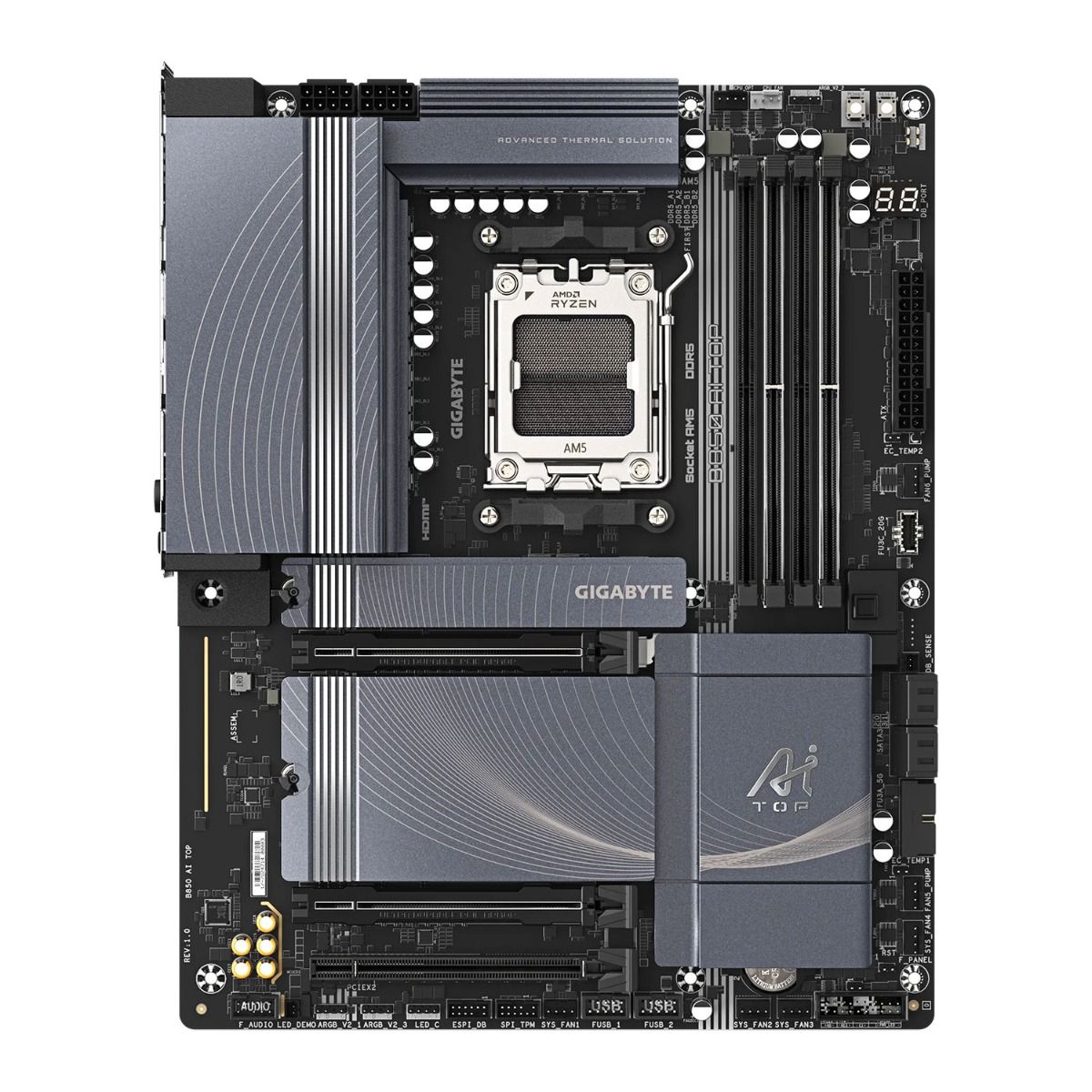 Gigabyte B850 AI TOP AM5 Motherboard DDR5 RAM Support PCIE 5.0