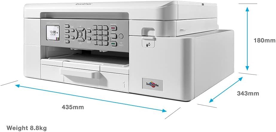 Brother MFC-J4340DW All-in-One Wireless Inkjet Printer with Fax Copy Scan Print