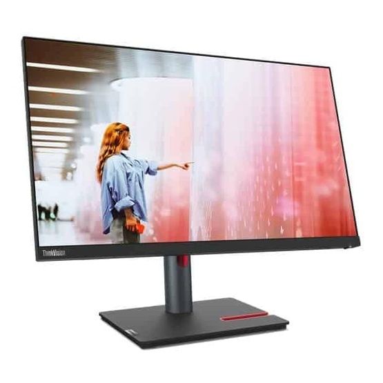 Lenovo ThinkVision P24q-30 23.8-inch QHD IPS Monitor Height Adjustable