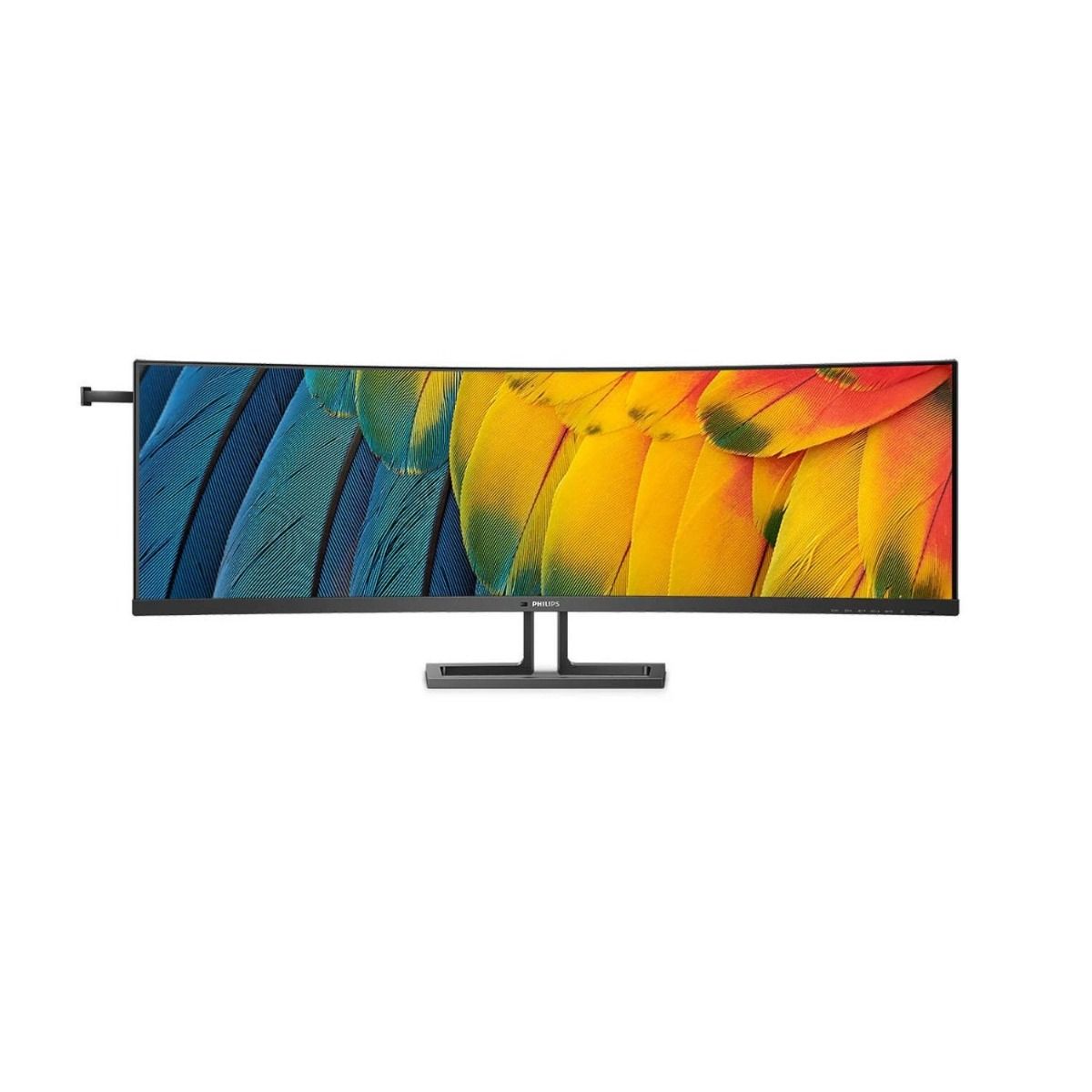 Philips 6000 Series 44.5" Quad HD Curved Dual Business Monitor with Built-in Webcam