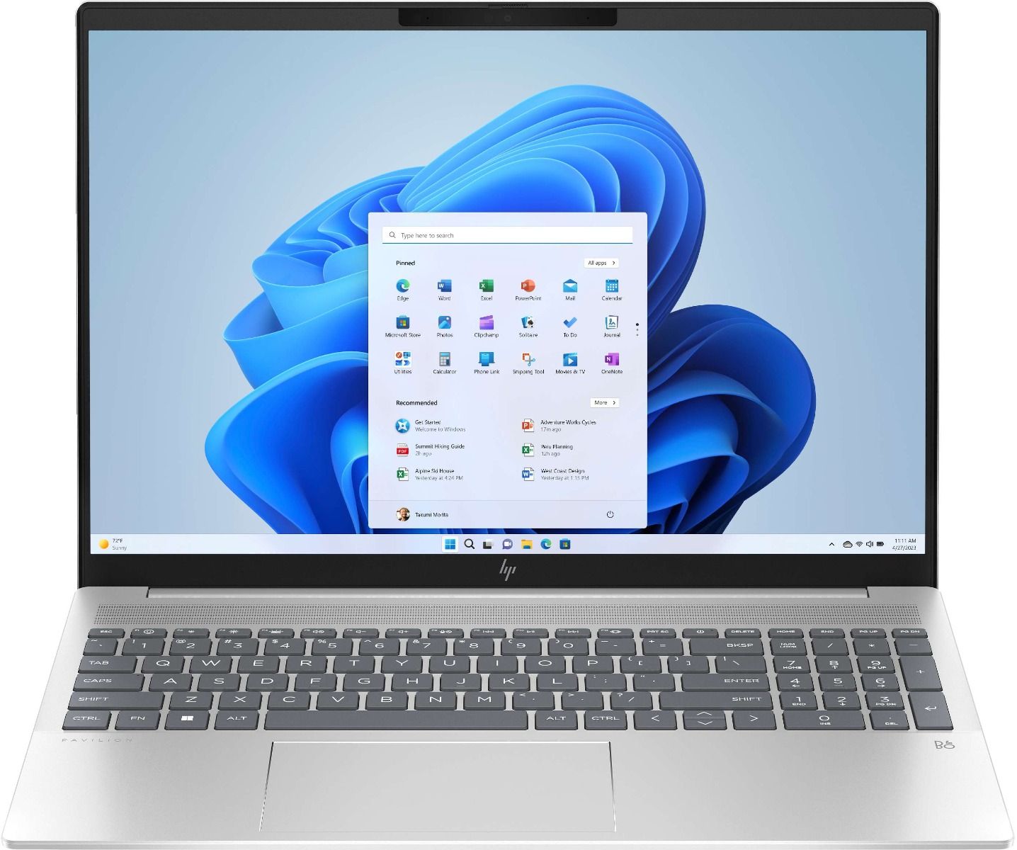 HP Pavilion Plus 16-ab0500na 16" Laptop Intel i7 16GB RAM 1TB SSD RTX 3050