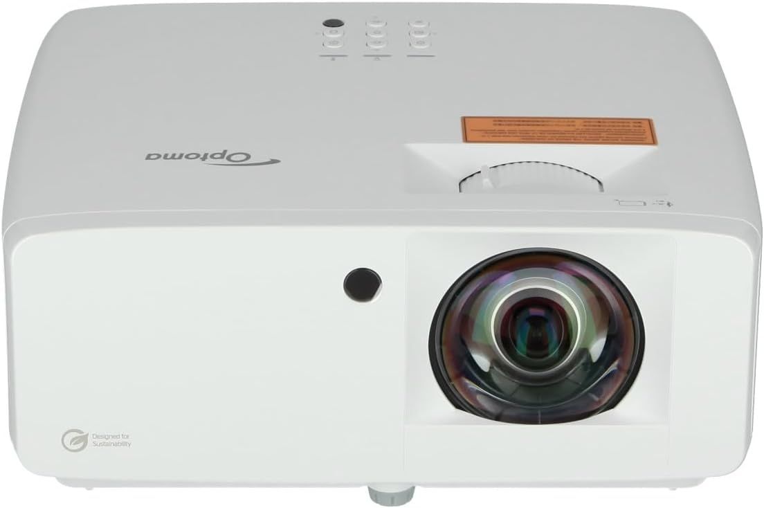 Optoma UHZ35ST 4K Ultra HD Laser Projector Short Throw up to 240Hz Refresh