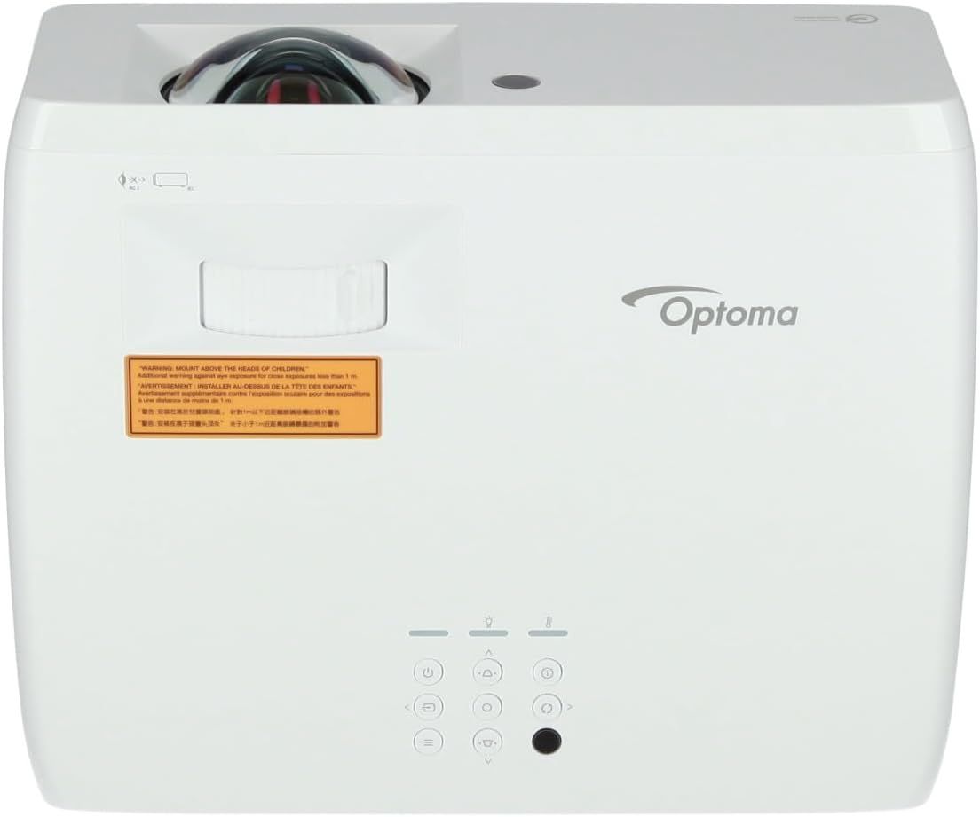 Optoma UHZ35ST 4K Ultra HD Laser Projector Short Throw up to 240Hz Refresh
