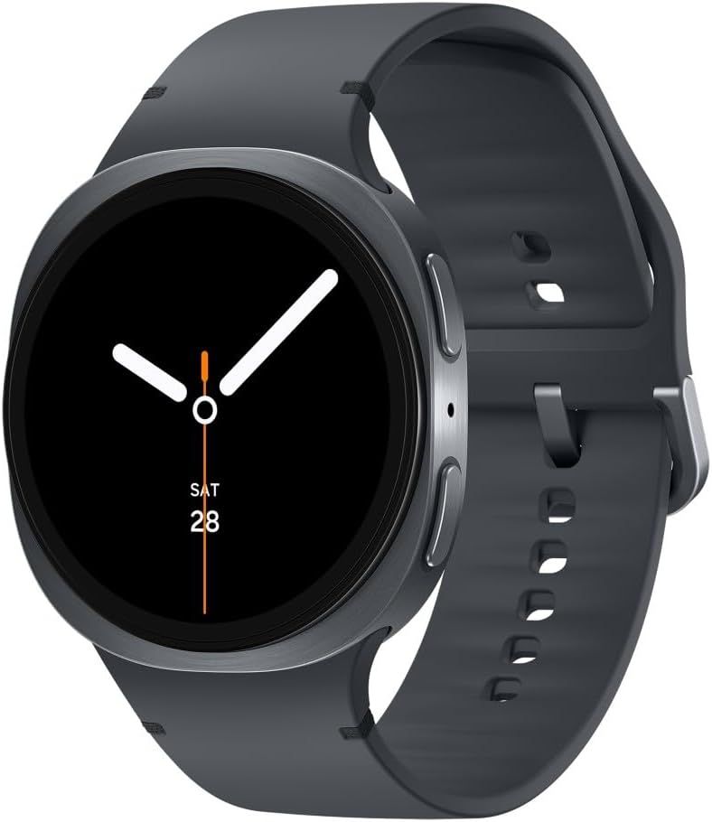 Samsung Galaxy Watch8 Bluetooth 40mm 1.3" AMOLED Display 32GB Storage Black