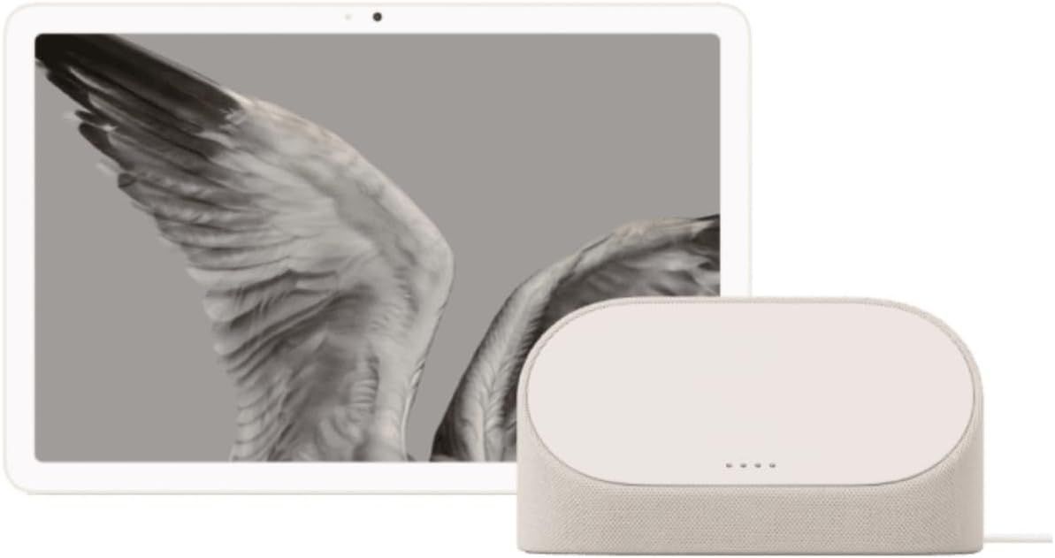 Google Pixel 10.95" Tablet with Speaker Dock 8GB RAM 128GB Android Cream