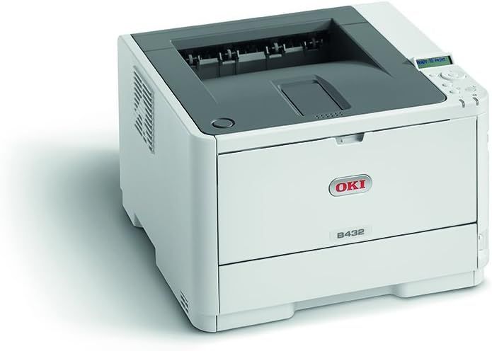 OKI B432dn A4 Mono Laser Printer up to 40ppm - White