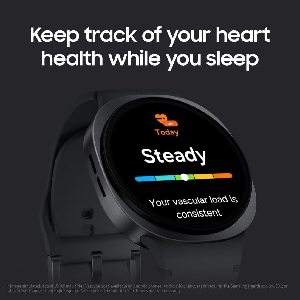 Samsung Galaxy Watch8 Bluetooth 44mm 1.5" AMOLED Display 32GB Storage Silver
