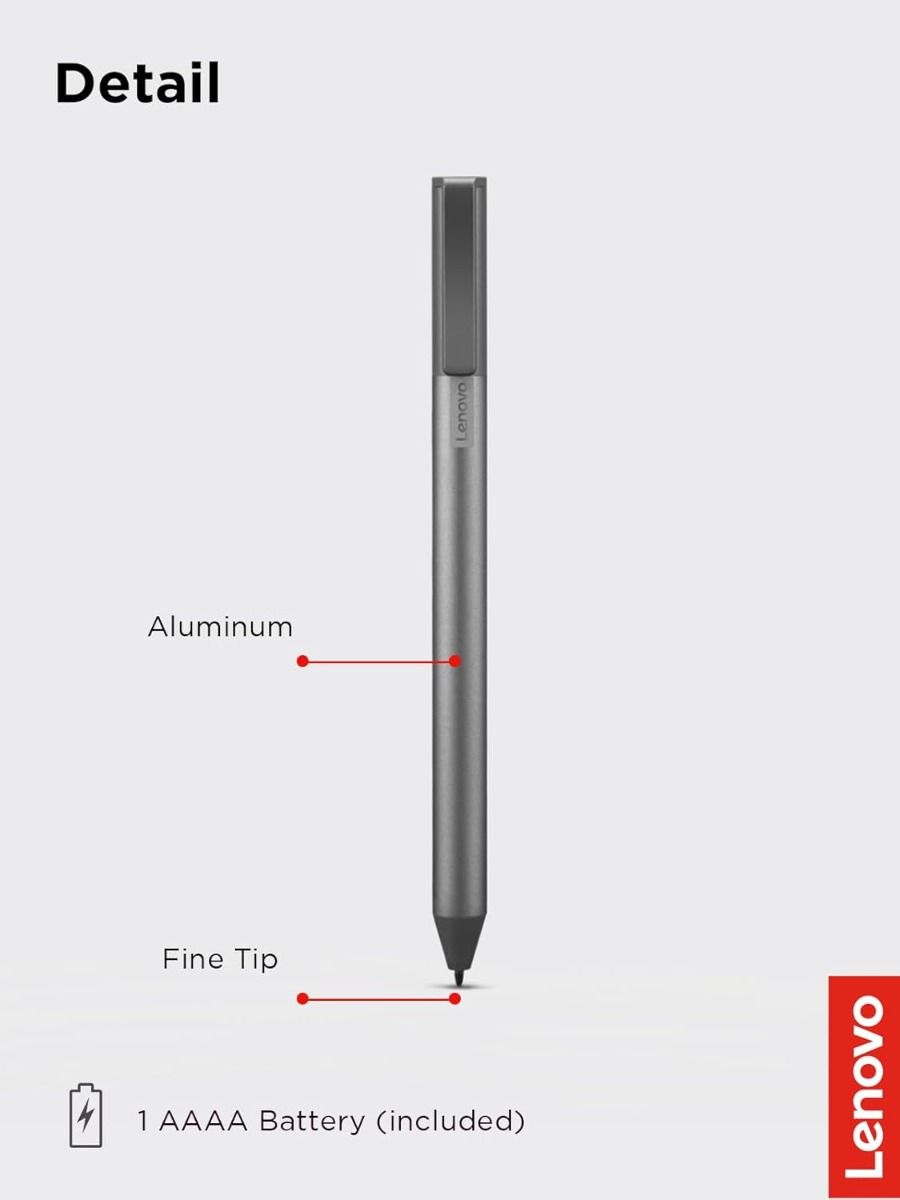 Lenovo USI Stylus Pen Chrome OS Support Up to 4096 Levels of Pressure