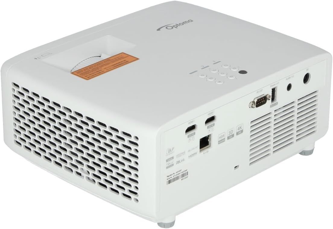 Optoma UHZ35ST 4K Ultra HD Laser Projector Short Throw up to 240Hz Refresh