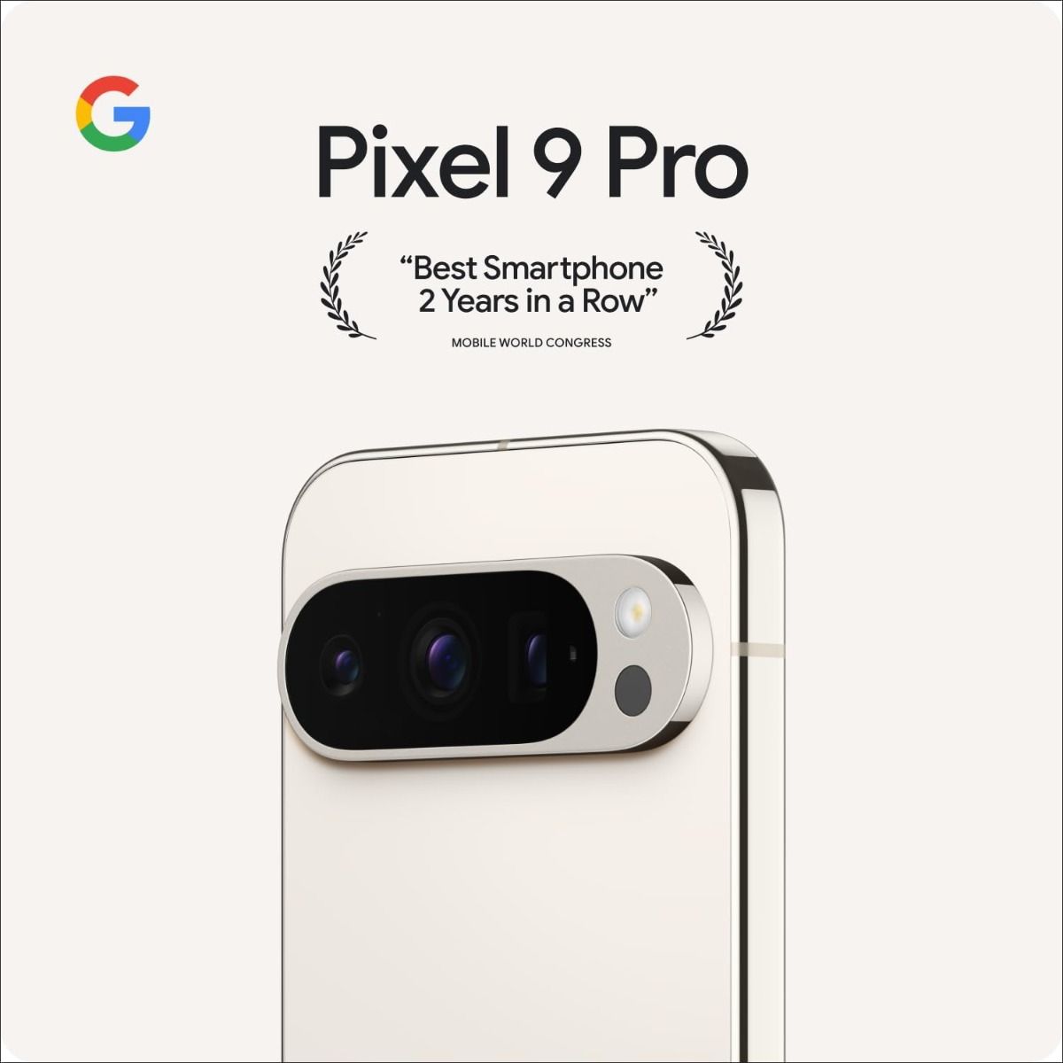 Google Pixel 9 Pro 6.3" Android Phone Super Actua OLED 16GB 512GB Hazel