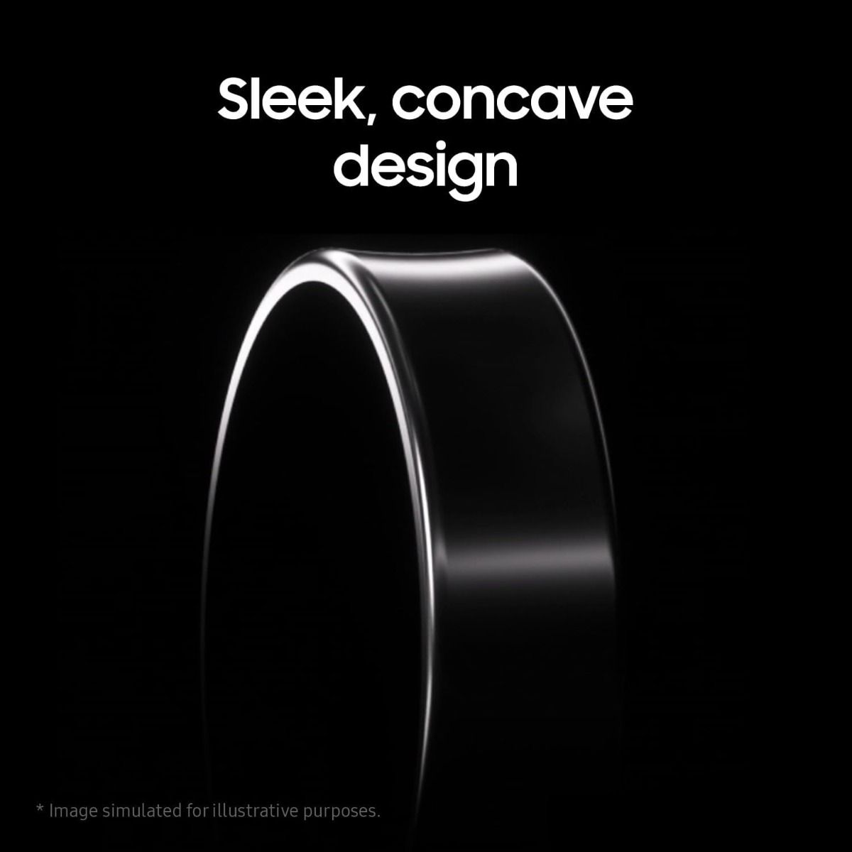 Samsung Galaxy Ring AI-Powered Health Tracking Size 9 Silver