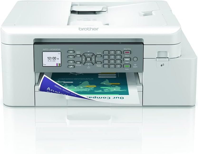 Brother MFC-J4340DW All-in-One Wireless Inkjet Printer with Fax Copy Scan Print